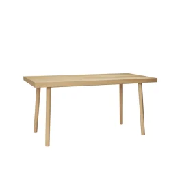 Hübsch Dining Tables*Herringbone dining table 160x80 cm, Nature