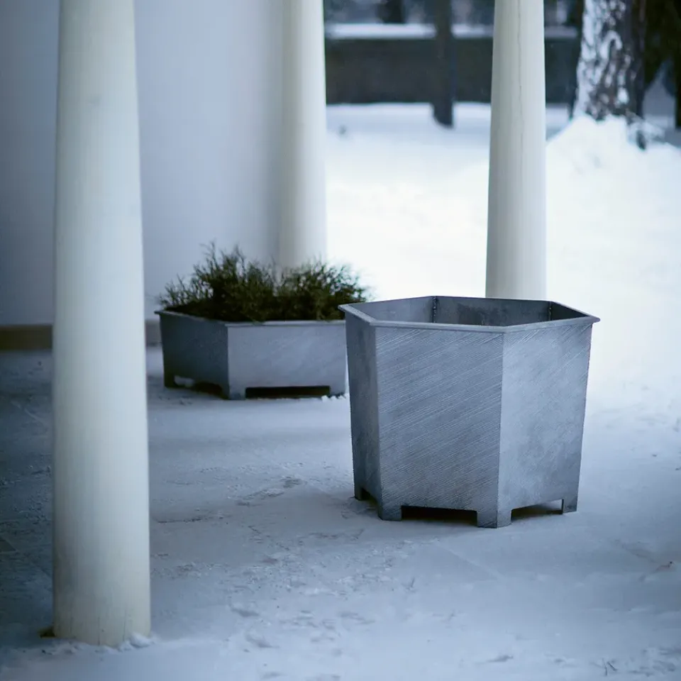 Byarums bruk Balcony Furniture*Hexagon plant pot, , no.1 Black