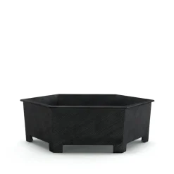 Byarums bruk Balcony Furniture*Hexagon plant pot, , no.3 Black