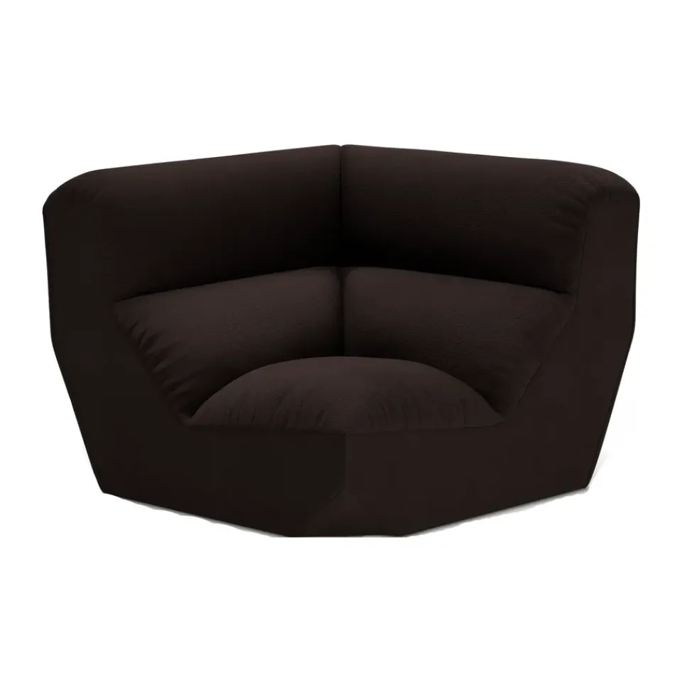 &Tradition Sofas*Hi Lo AV55 modular sofa corner module, Vidar 0386 Brown