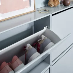Montana Shoe Racks*HIDE shoe cabinet, Flint 148 Blue