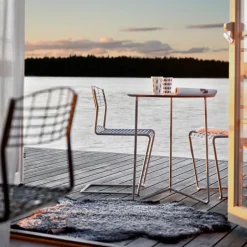 Grythyttan Stålmöbler Seating|Balcony Furniture*High Tech chair, Hot-dip Galvanized Grey
