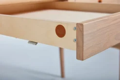 Mavis Desks*Höllviken desk, oak white pigmented Beige