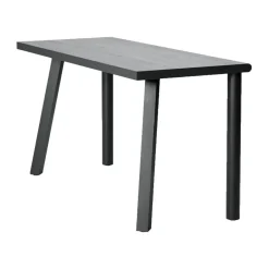 Massproductions Desks*Homework desk 140x60 cm, stained ash Black