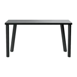 Massproductions Desks*Homework desk 140x60 cm, stained ash Black