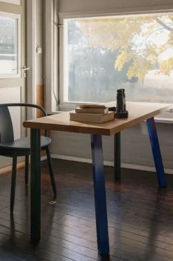 Massproductions Desks*Homework desk 140x60 cm, stained ash Black