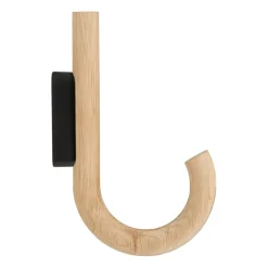 Gejst Clothes Hooks & Hangers*Hook hook 19 cm, Oak-black Brown