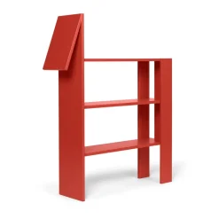 Ferm Living Shelves & Shelving Systems*Horse bookshelf 91x111 cm, Poppy Red