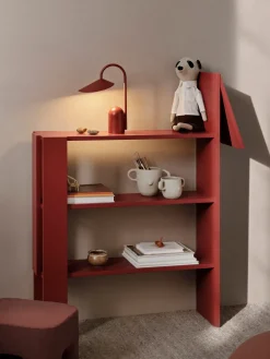 Ferm Living Shelves & Shelving Systems*Horse bookshelf 91x111 cm, Poppy Red