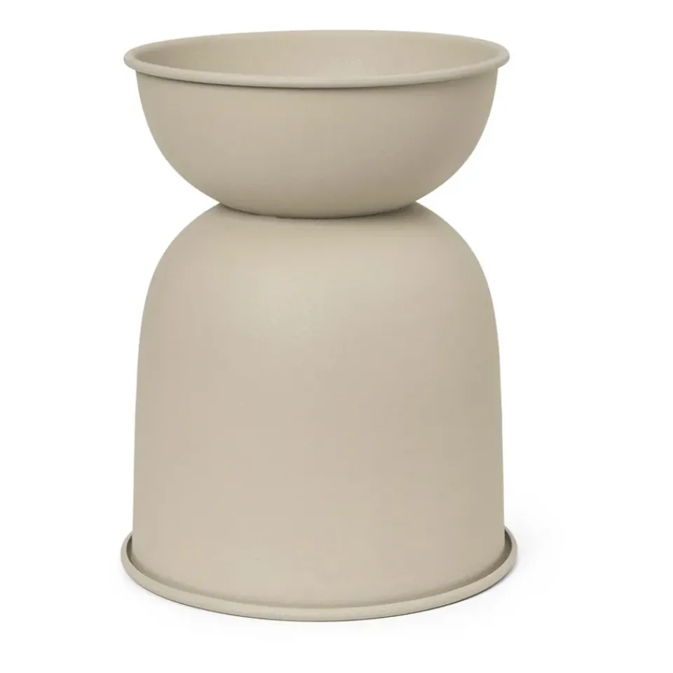 Ferm Living Garden Details & Accessories*Hourglass flower pot extra small Ø21 cm, Cashmere Beige