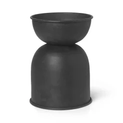 Ferm Living Garden Details & Accessories*Hourglass flower pot extra small Ø21 cm, -dark grey Black