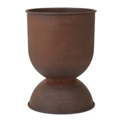 Ferm Living Garden Details & Accessories*Hourglass flower pot small Ø30 cm, Rust Brown