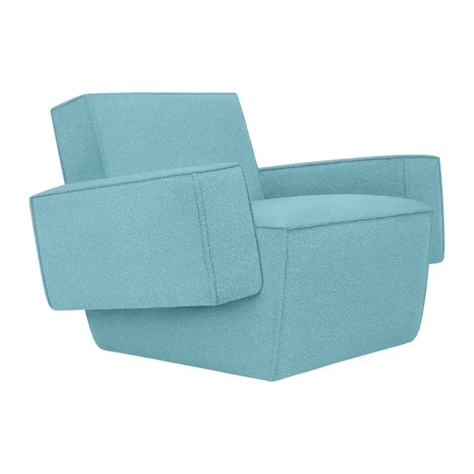 Hem Armchairs & Footstools|Chairs*Hunk lounge chair with arm rest, Icicle Blue