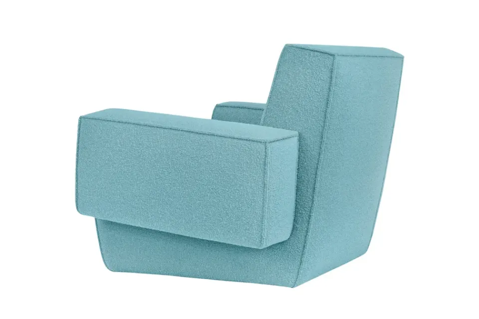 Hem Armchairs & Footstools|Chairs*Hunk lounge chair with arm rest, Icicle Blue
