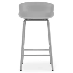 Normann Copenhagen Bar Stools*Hyg barstool metal legs 65 cm, Grey
