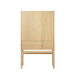 1898 Display & Glass Cabinets*Hylte cabinet, Oak Beige