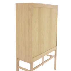 1898 Display & Glass Cabinets*Hylte cabinet, Oak Beige
