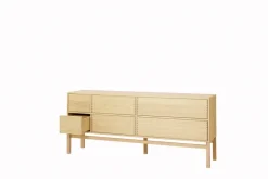 1898 Dressers & Sideboards*Hylte side table 6 drawers 172x73 cm, Oak Beige