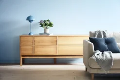 1898 Dressers & Sideboards*Hylte side table 6 drawers 172x73 cm, Oak Beige
