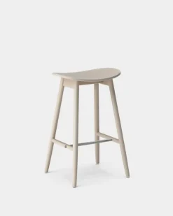 Massproductions Bar Stools*Icha barstool 65 cm, -oiled oak White