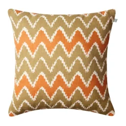 Chhatwal & Jonsson Garden Details & Accessories*Ikat Bangalore outside cushion 50x50 cm, -apricot orange Beige