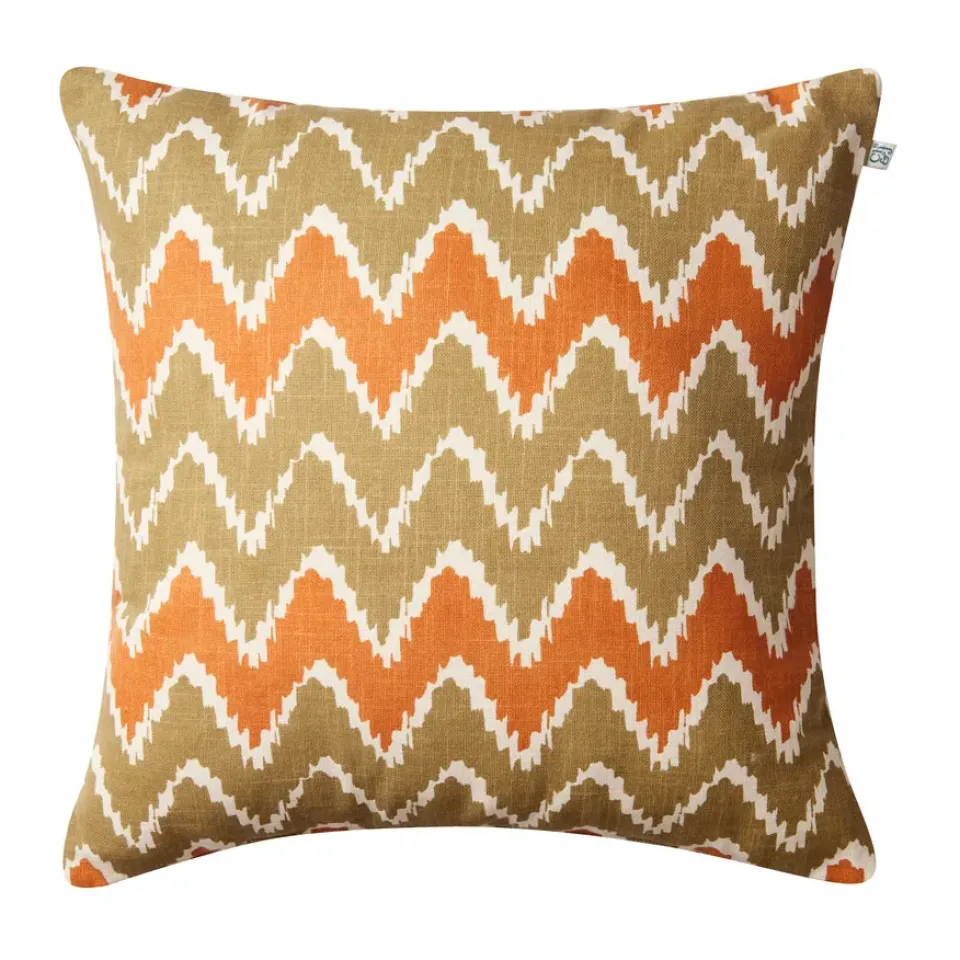 Chhatwal & Jonsson Garden Details & Accessories*Ikat Bangalore outside cushion 50x50 cm, -apricot orange Beige