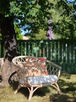 Chhatwal & Jonsson Garden Details & Accessories*Ikat Delhi Outdoor cushion 40x60 cm, Beige-aprikos Orange