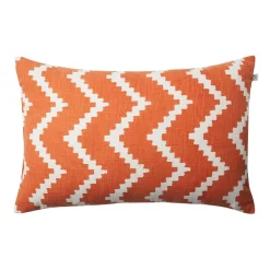 Chhatwal & Jonsson Garden Details & Accessories*Ikat Sema cushion, Apricot orange-off white WhiteOrange