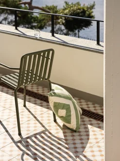 Chhatwal & Jonsson Garden Details & Accessories*Impal Outdoor cushion, Sage/off white. 50 cm Green