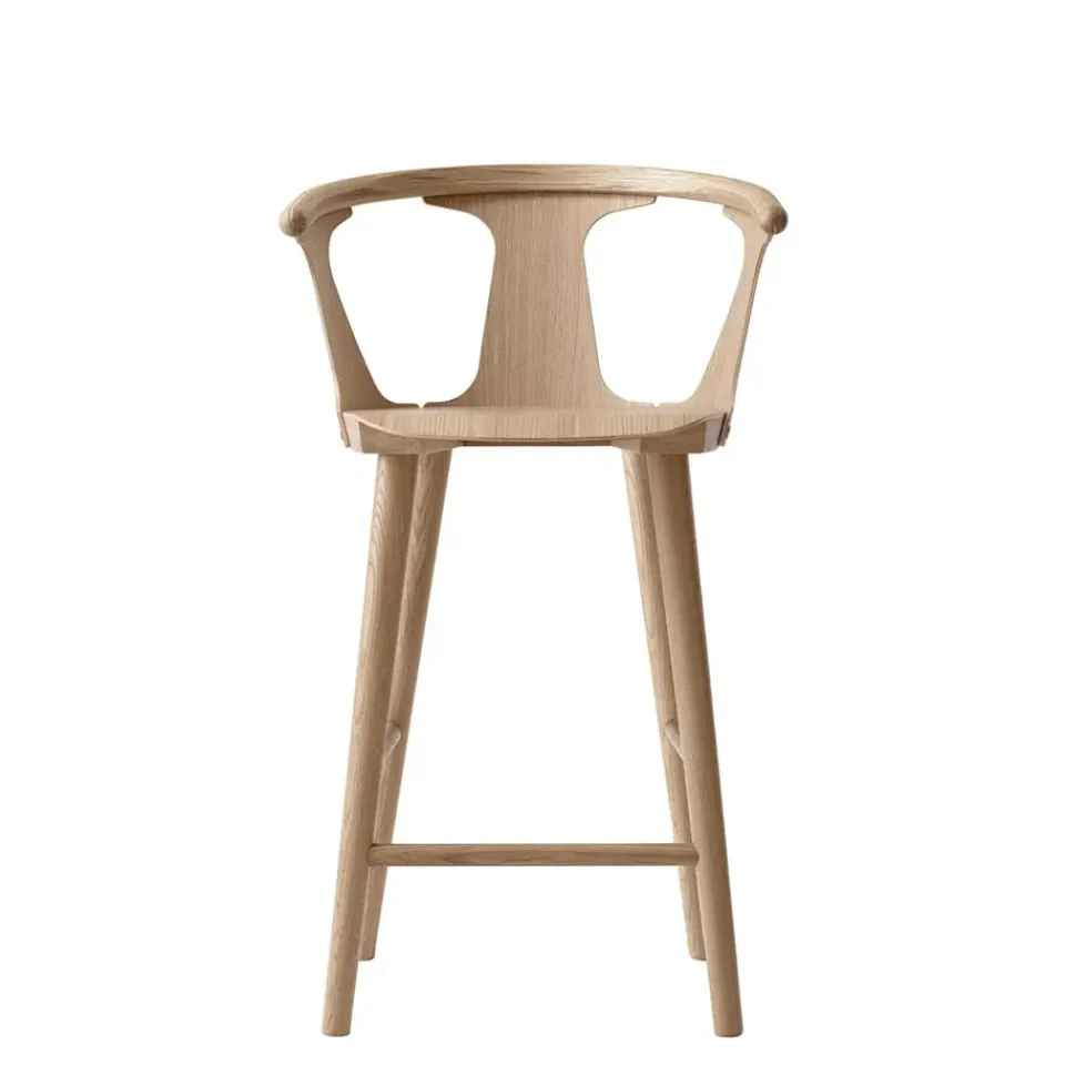 &Tradition Bar Stools*In between barstool SK7, Light oiled oak Beige