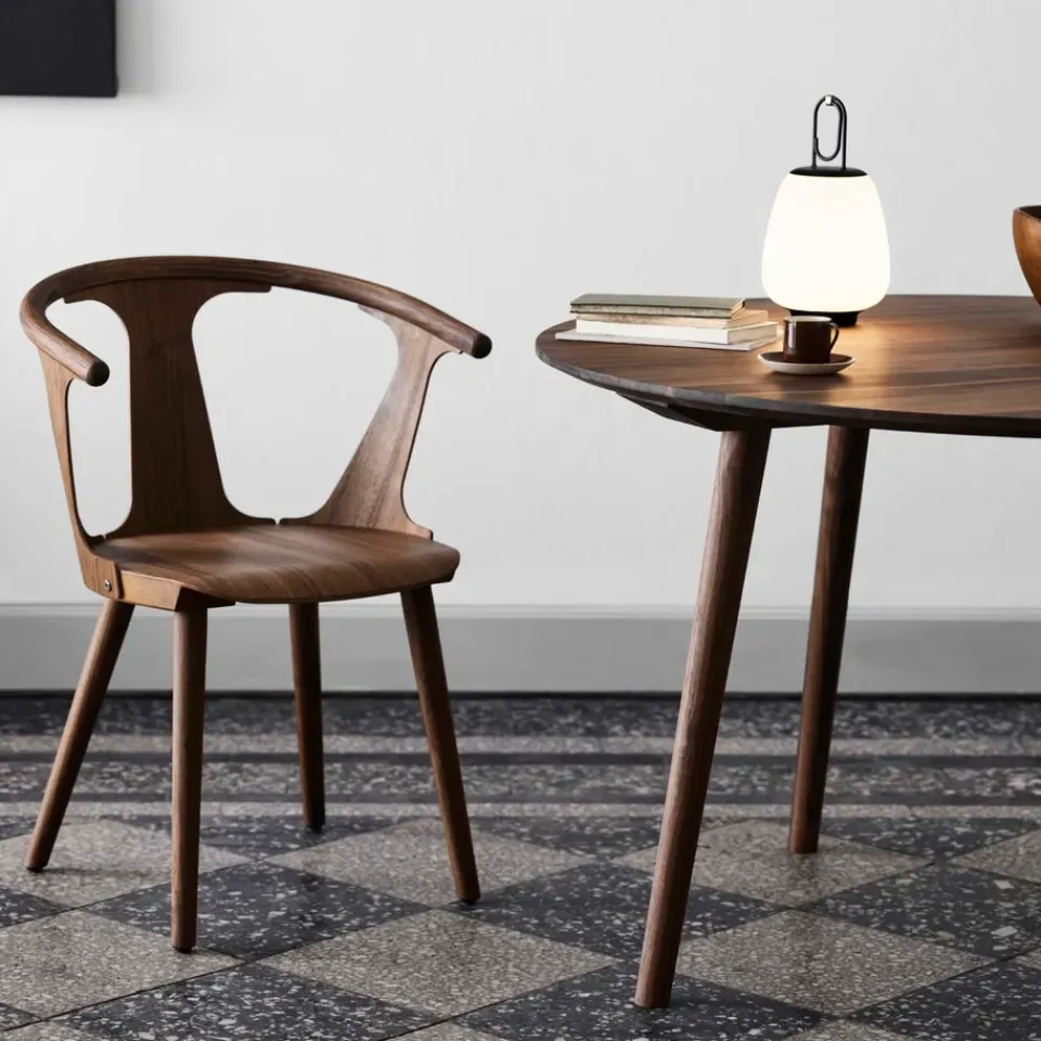 &Tradition Chairs*In Between chair Sk1, wallnut Brown
