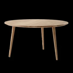 &Tradition Coffee Tables*In Between coffee table SK15 Ø90 cm, Oiled oak Beige
