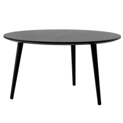 &Tradition Coffee Tables*In Between coffee table SK15 Ø90 cm, lacquered oak Black