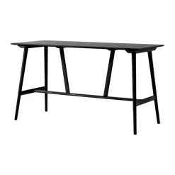 &Tradition Bar Tables*In Between SK28 Bar Table 190x80x105 cm, laquered oak Black