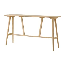 &Tradition Bar Tables*In Between SK27 Bar Table 190x50x105 cm, Lacquered oak Beige