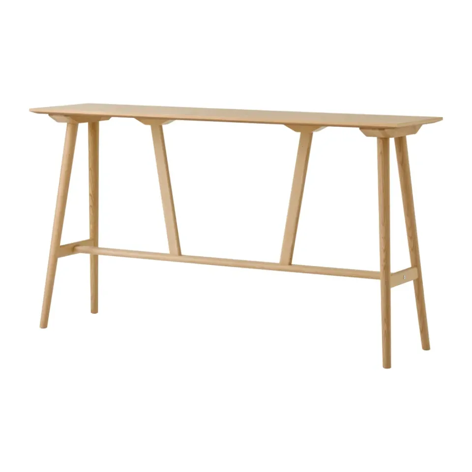 &Tradition Bar Tables*In Between SK27 Bar Table 190x50x105 cm, Lacquered oak Beige