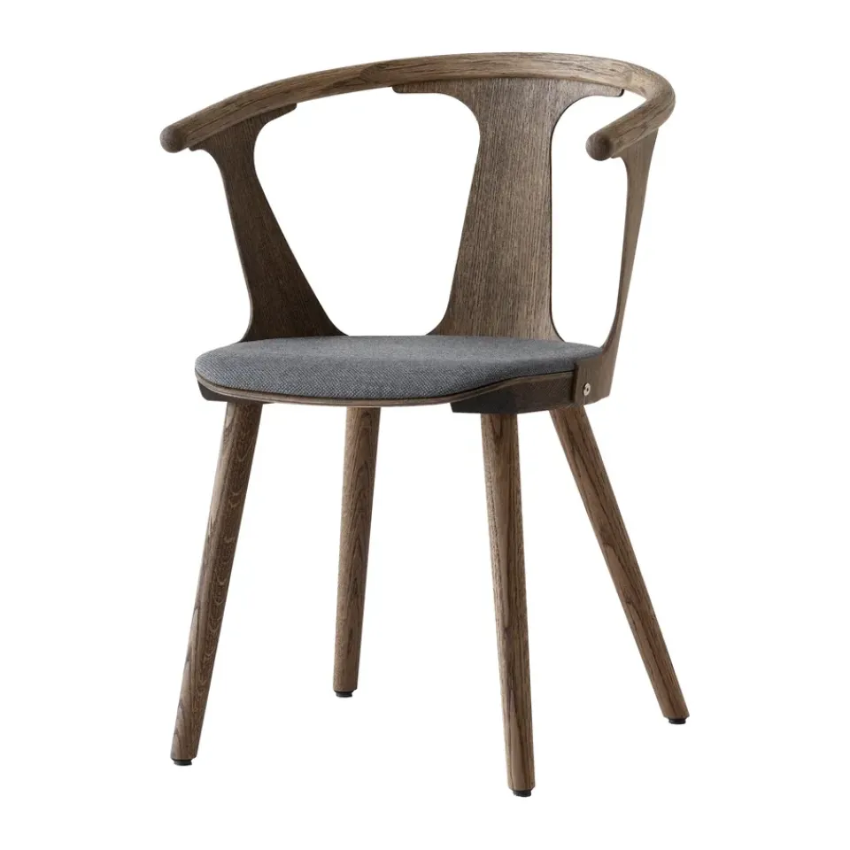&Tradition Chairs*In Between SK2 chair, Smoked oiled oak-Fiord 171 Grey