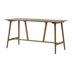 &Tradition Bar Tables*In Between SK26 Counter Table 190x80x95 cm, Smoked lacquered oak Brown