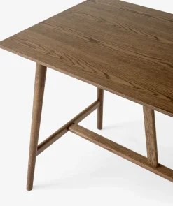 &Tradition Bar Tables*In Between SK26 Counter Table 190x80x95 cm, Smoked lacquered oak Brown