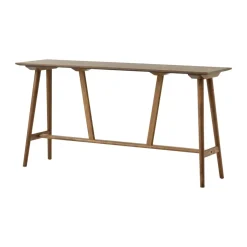 &Tradition Bar Tables*In Between SK25 Counter Table 190x50x95 cm, Smoked lacquered oak Brown