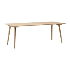 &Tradition Dining Tables*In Between table SK5, Clear lacquered oak Beige