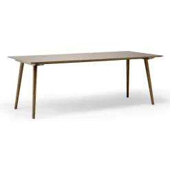 &Tradition Dining Tables*In Between table SK5, Lacquered smoked oak Brown