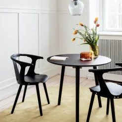 &Tradition Dining Tables*In Between table SK3, Stained oak Black
