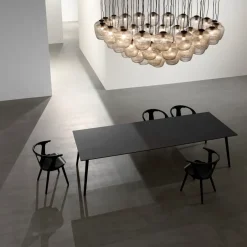 &Tradition Dining Tables*In Between table SK6, Stained oak Black