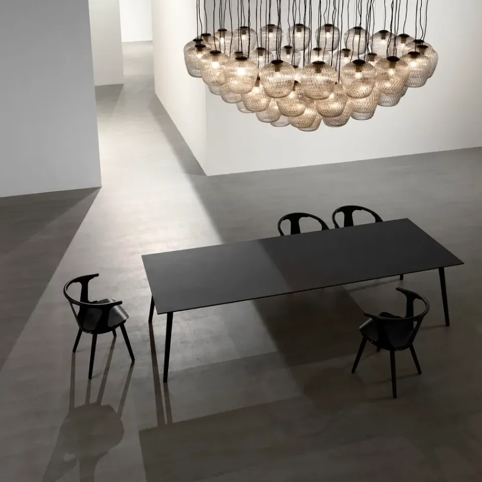&Tradition Dining Tables*In Between table SK6, Stained oak Black