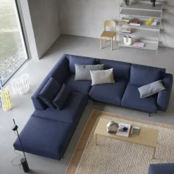 Muuto Sofas*In Situ corner sofa configuration 3, Clay 12-Configuration 3-Black Grey