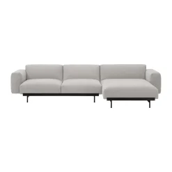 Muuto Sofas*In Situ modul sofa 3-seat configuration 6, Clay 12-Black Grey