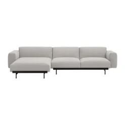 Muuto Sofas*In Situ modul sofa 3-seat configuration 7, Clay 12-Black Grey