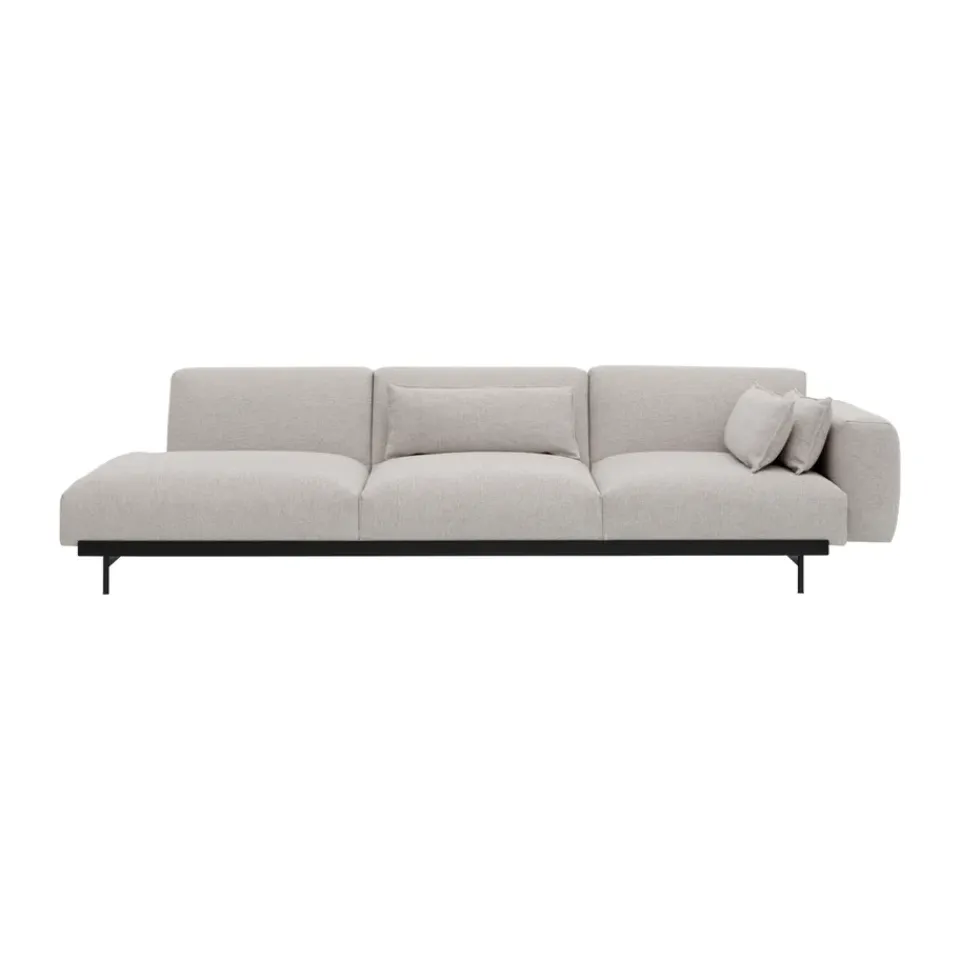 Muuto Sofas*In Situ modul sofa 3-seat configuration 2, Clay 12-Black Grey