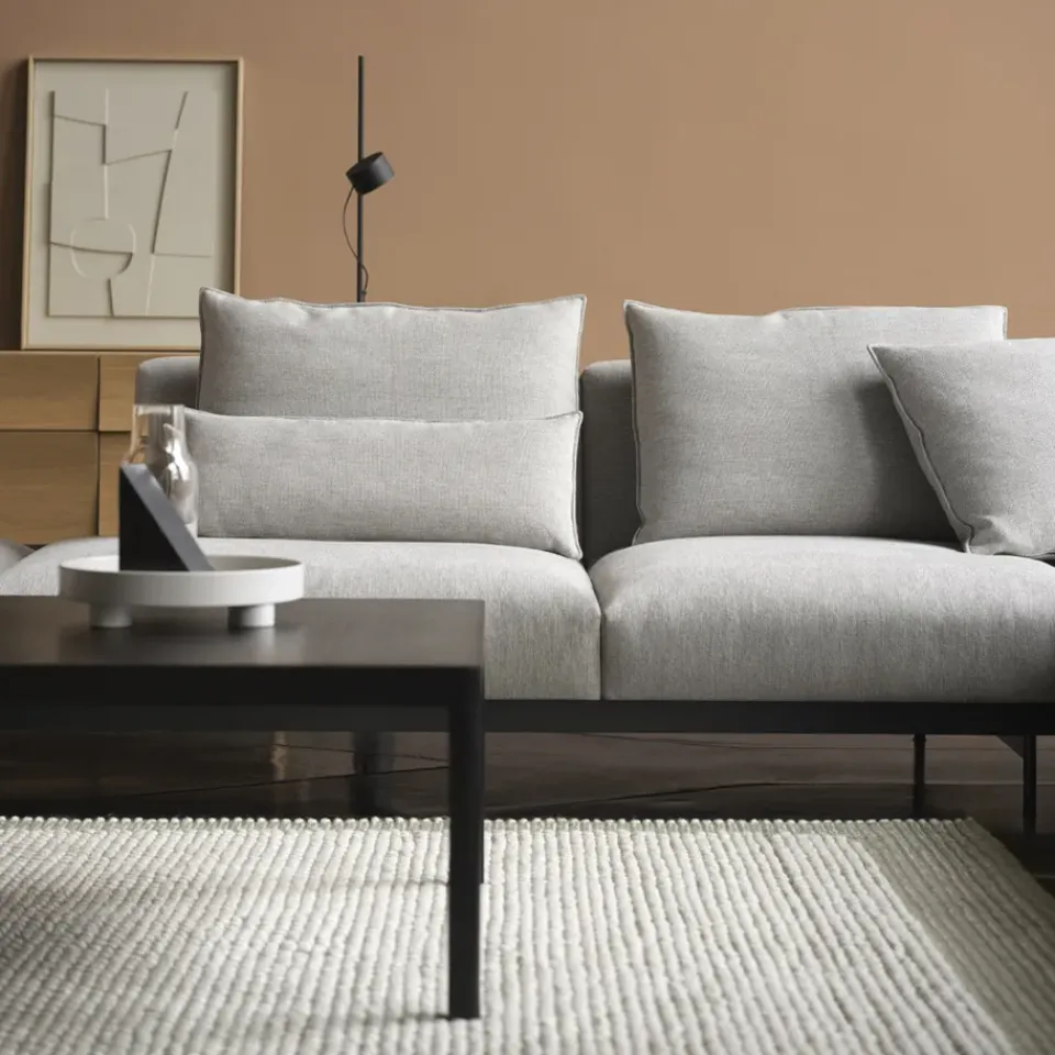 Muuto Sofas*In Situ modul sofa 3-seat configuration 2, Clay 12-Black Grey